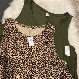Old Navy Luxe Swing Tank Bundle